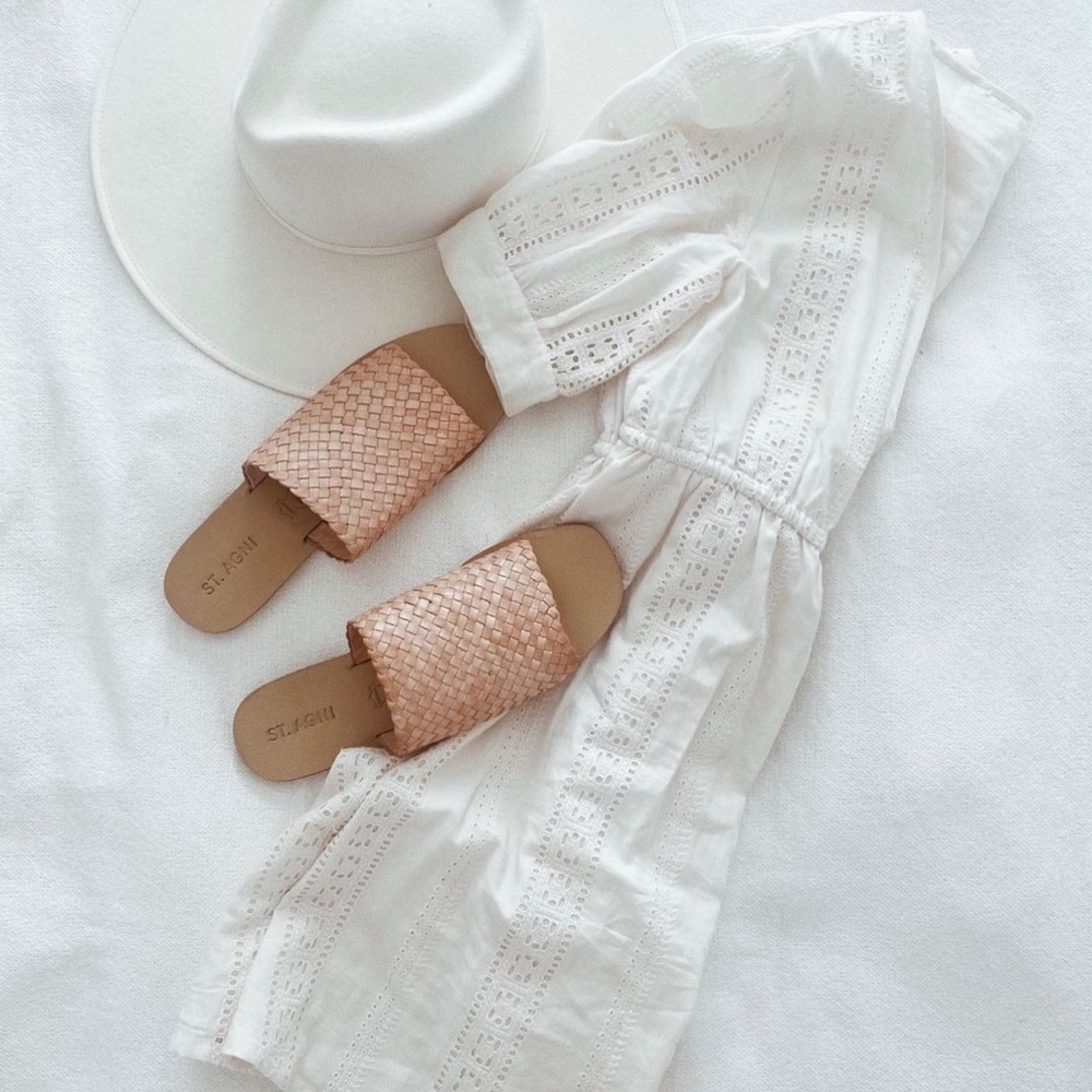 Emile V Dress Off White